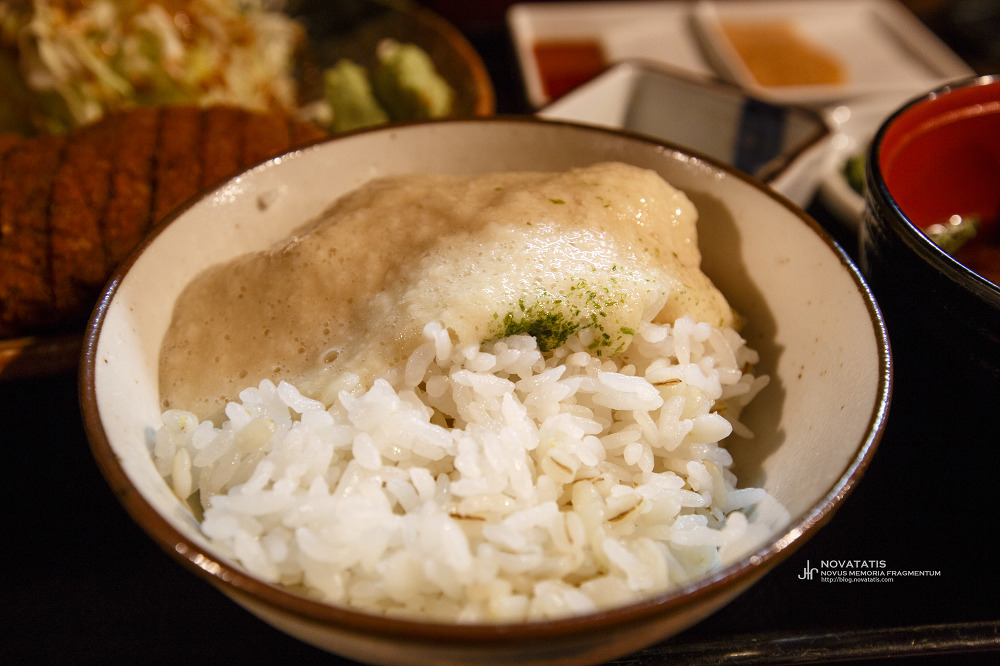 공기에 담긴 밥 위에 토로로