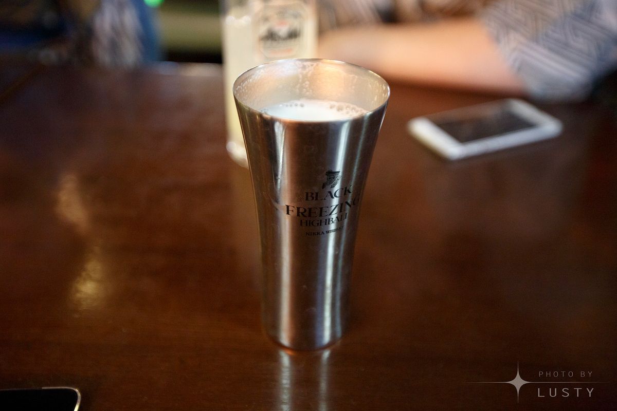 ‘Black Freezing Highball’ 로고가