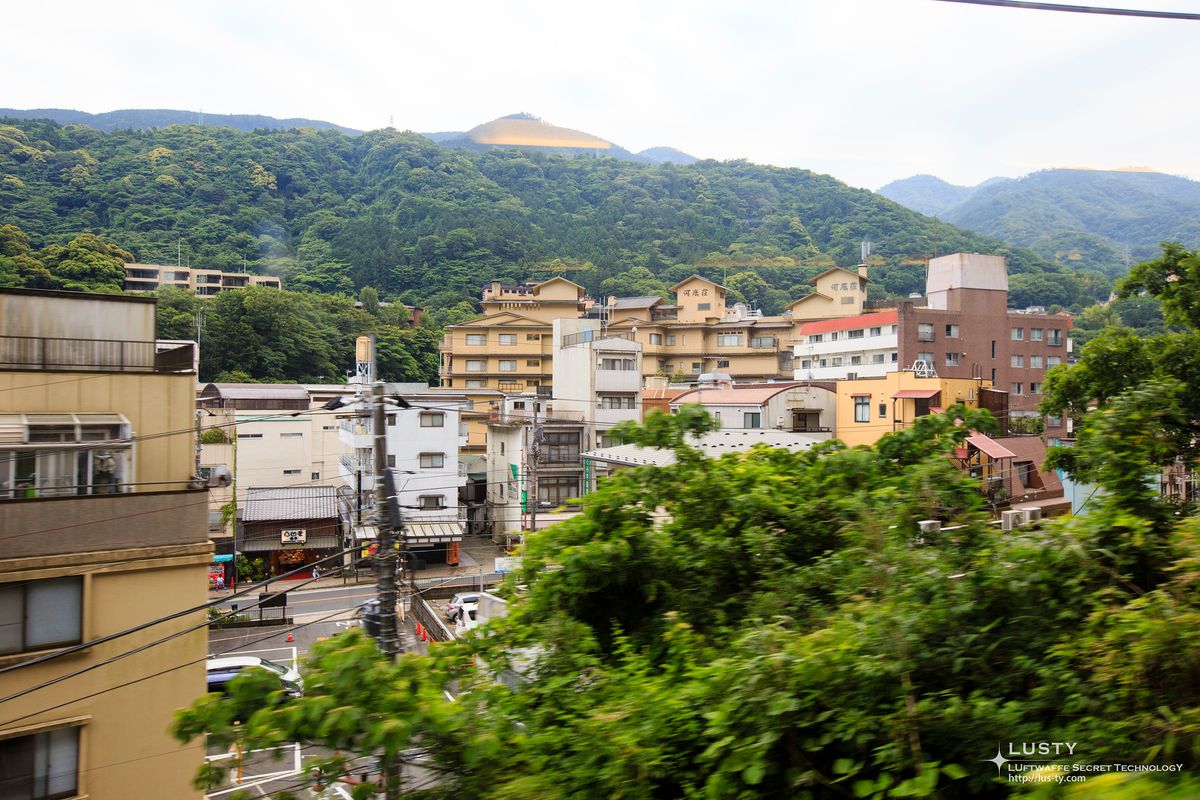 산자락 주택가 풍경