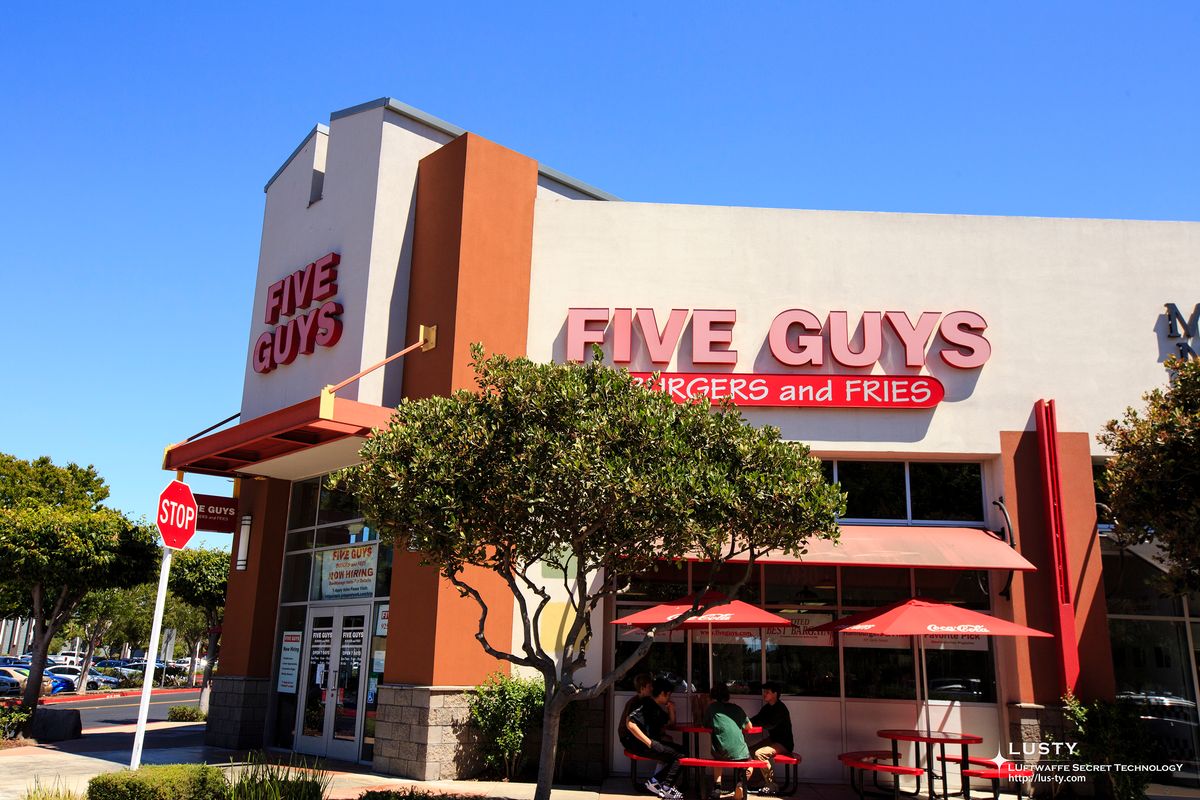 Five Guys 매장 외관